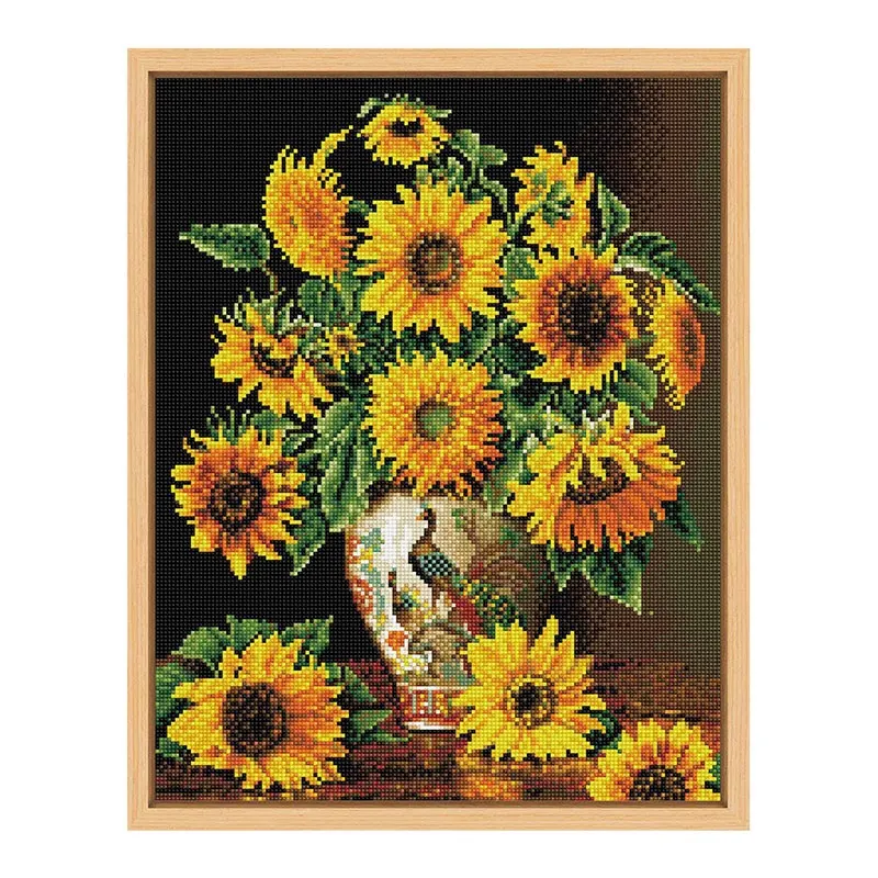 Sunflower Diamond Art Kits SupplierSunflower Diamond Painting KitAixsgy