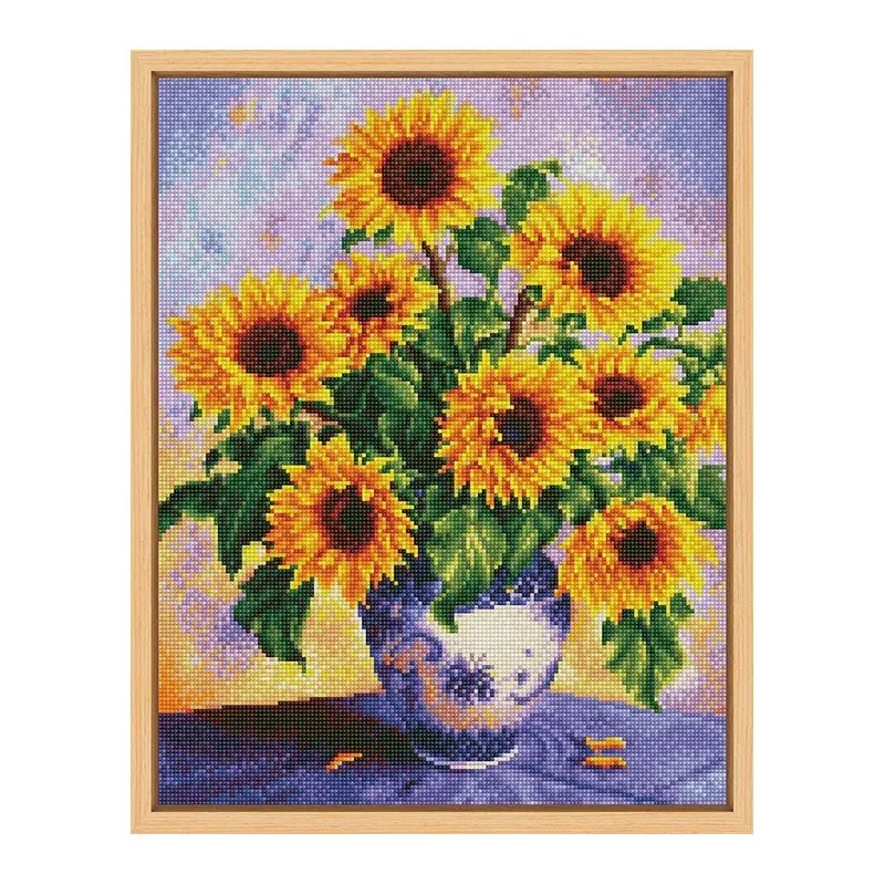 Sunflower Diamond Art Kits SupplierSunflower Diamond Painting KitAixsgy