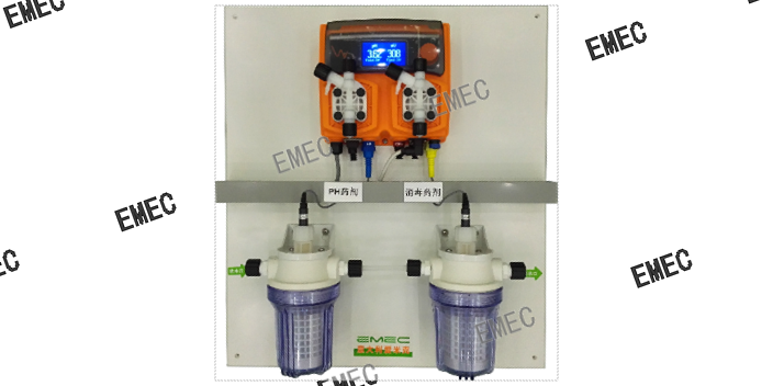 EMEC泳池自动加药装置人性化操作