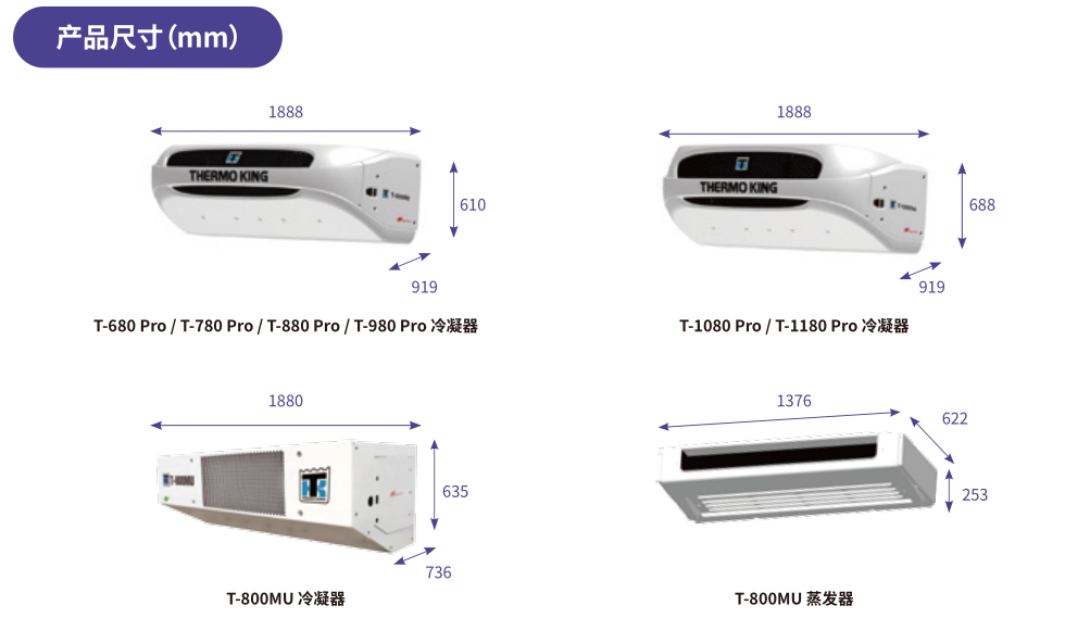 冷王T-80 pro系列冷藏车机组-上海穗飞制冷科技有限公司