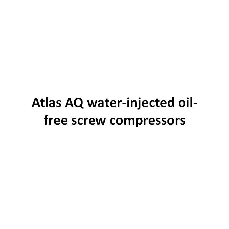 Oil Free Screw Compressor Atlas Copco Supplier & Manufacturer