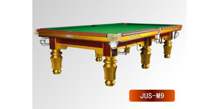 JUS-M9中式黑八台球桌厂商