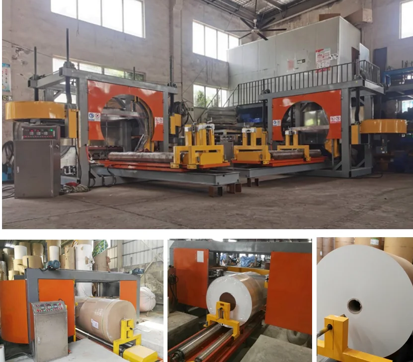Automatic Industrial Paper Roll Saw Cutting MachineSellerChina