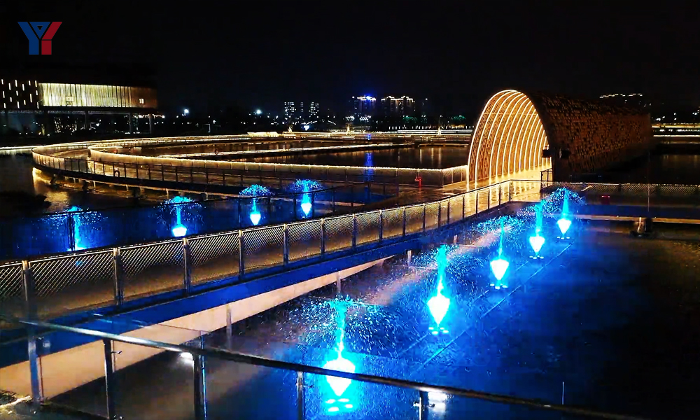 上海奉賢新城“上海之魚”噴泉水景項目