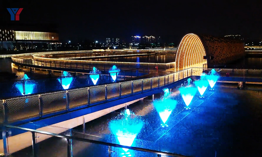 上海奉賢新城“上海之魚”噴泉水景項目