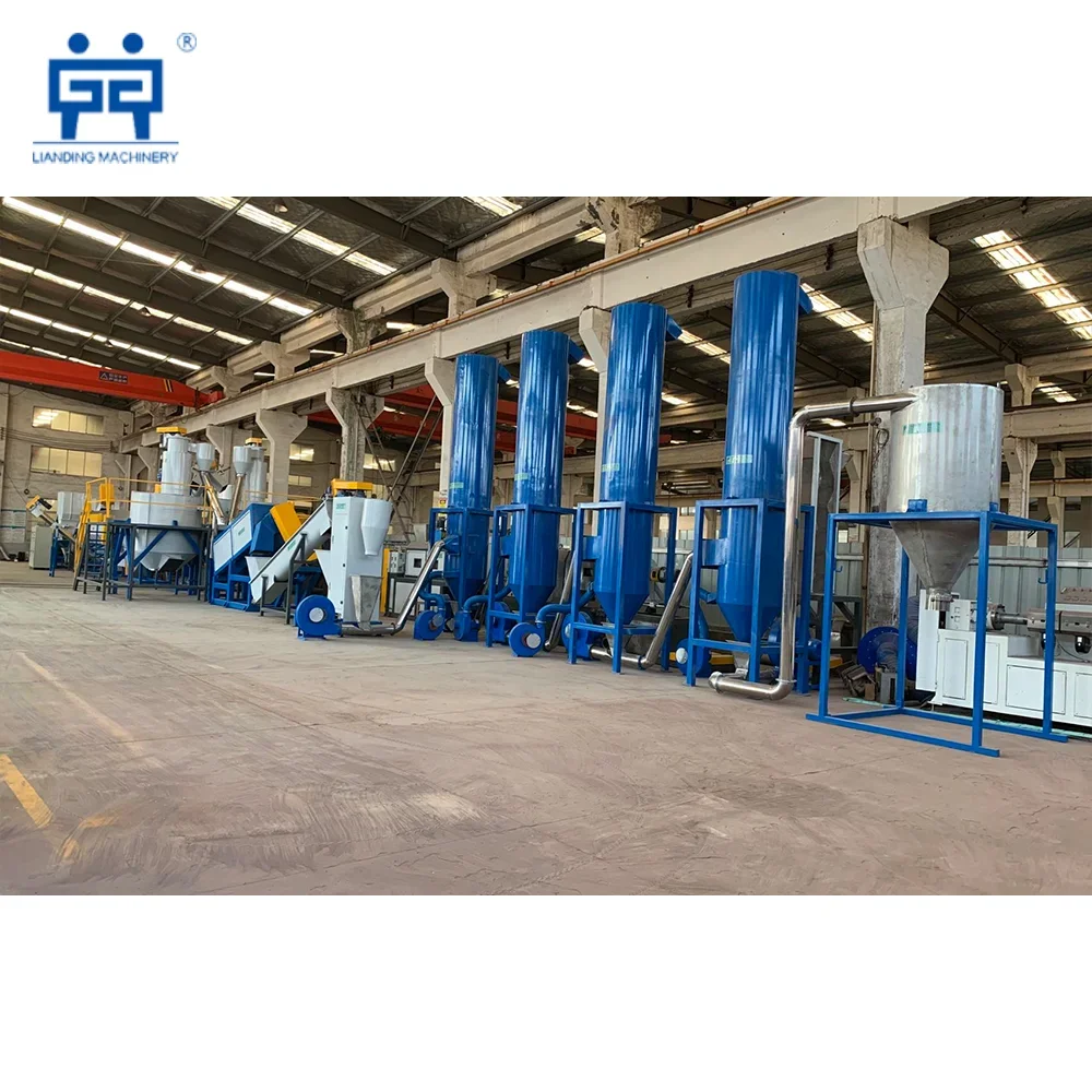 HDPE Rigid Plastic Recycling Washing Plant for saleLianding