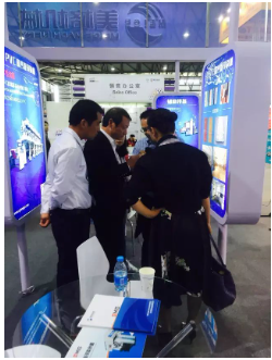 2017年4月20日美格參加上海國際數碼印花工業展覽會