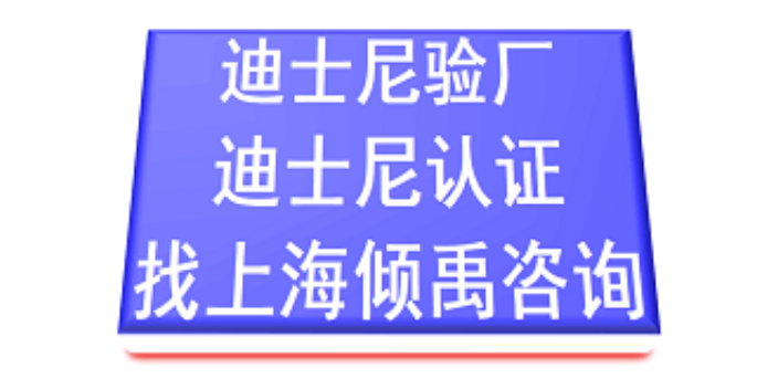 上海如何申请迪斯尼验厂常见问题 来电咨询 上海倾禹企业管理咨询供应