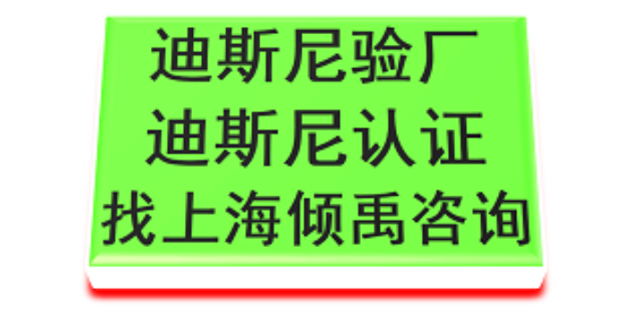 上海哪些机构可以做迪斯尼验厂联系方式 来电咨询 上海倾禹企业管理咨询供应