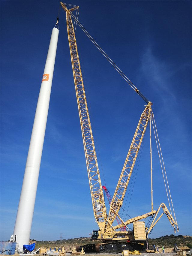 安徽山地风电机组吊装收费标准 上海腾发建筑工程供应 上海腾发建筑工程供应