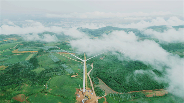 广州高原风电吊装项目