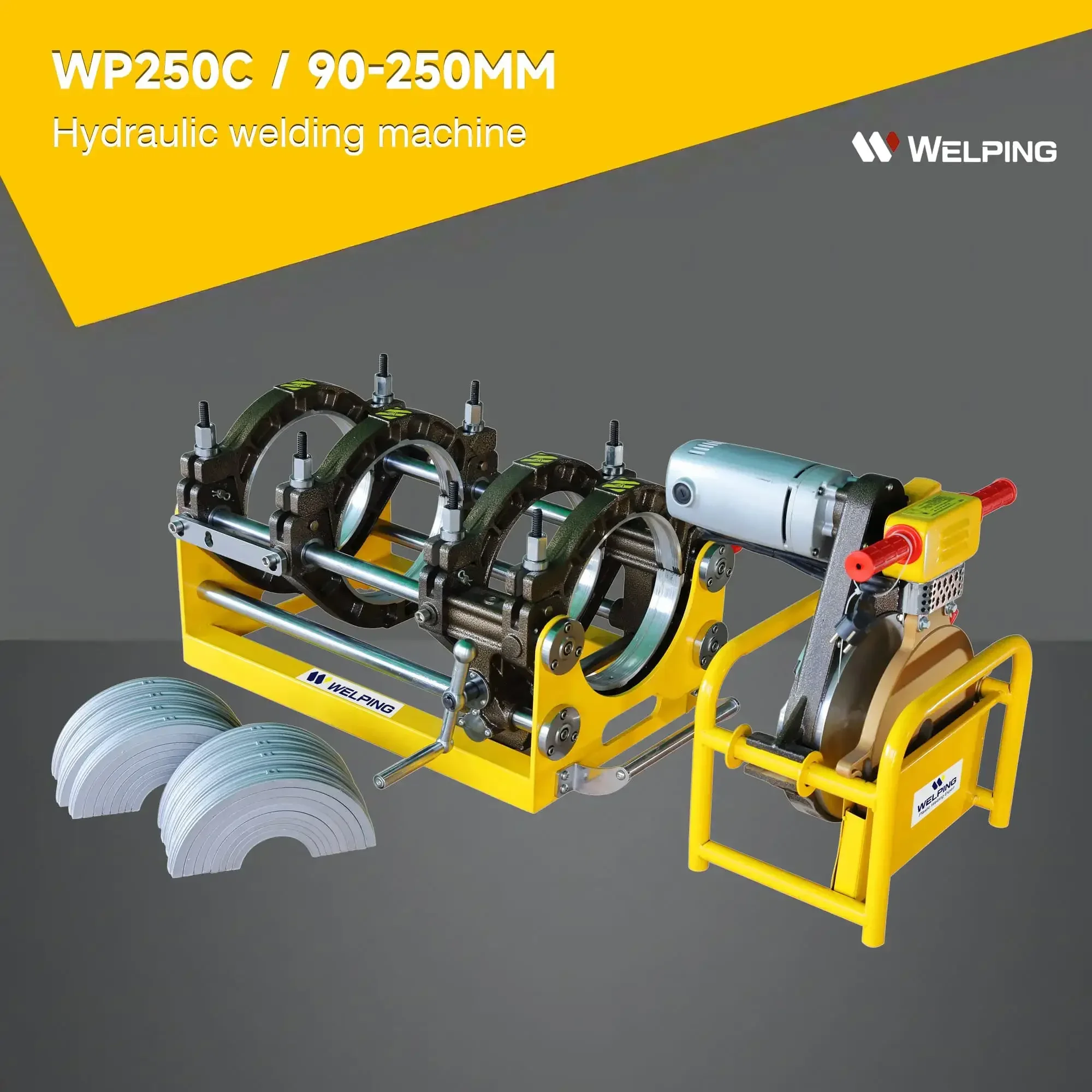 Manual Butt Fusion Machine 90MM to 250MM for HDPE Pipes