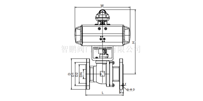 黑龙江电动衬氟O型切断球阀工作原理 欢迎咨询 智鹏阀门供应