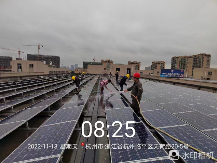 杭州太阳能光伏组件清洗团队 诚信经营 杭州奇越清洗供应