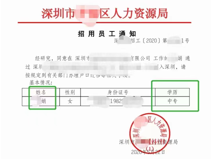 个人积分入户指标,积分入户