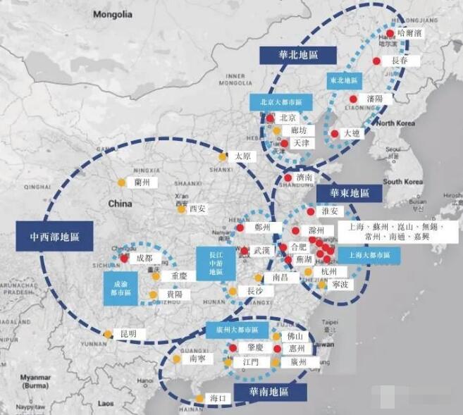 接上篇轉發：從16省市十四五規劃看中國物流版圖