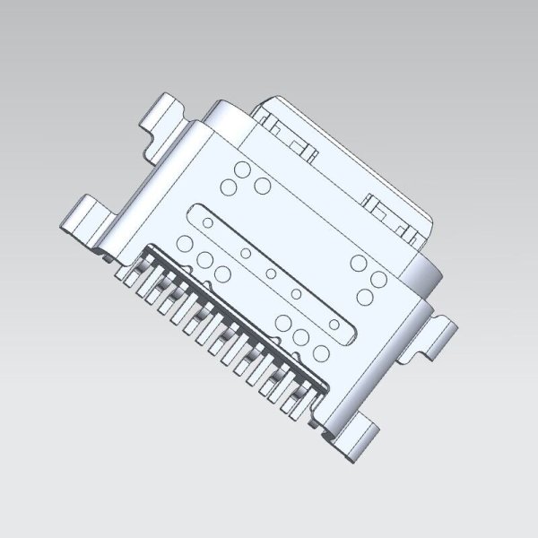 TYPE-CF-16P沉板1.13四腳插L6.5防水IPX7 無LIM CH0.35