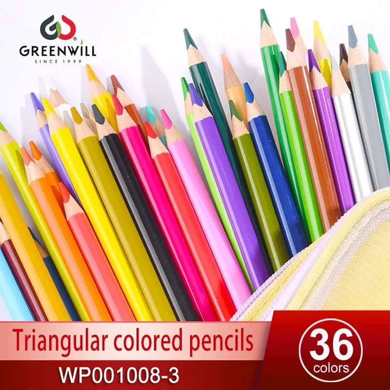 triangular color pencil
