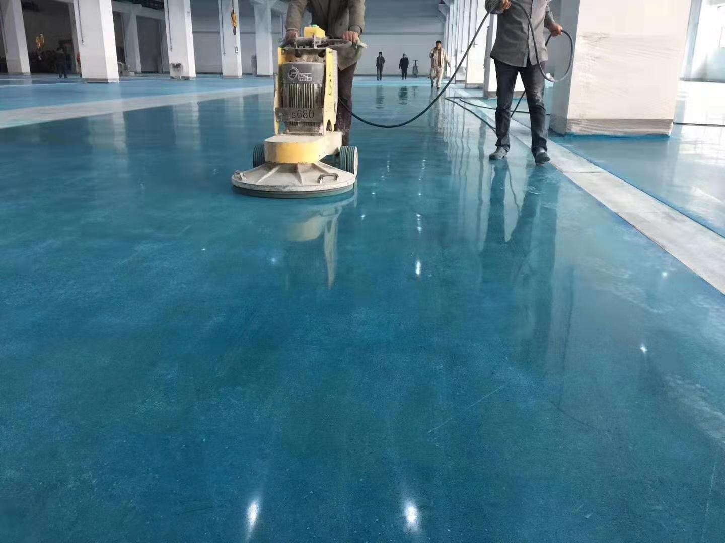 ②藍色金剛砂耐磨地面.jpg