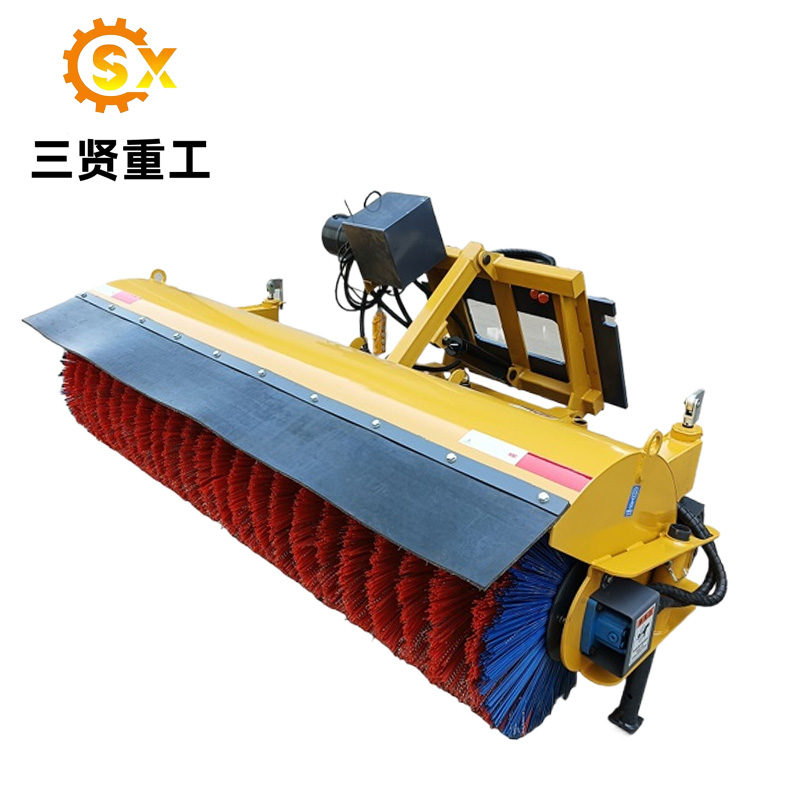 3米汽車滾刷掃雪機 車載清雪機 冬季環衛道路除雪設備