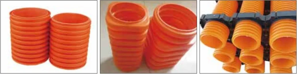 Horizontal Single/Double Wall Corrugated Pipe Line