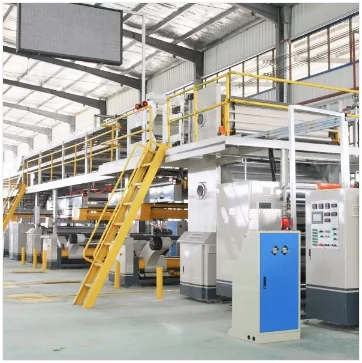 Corrugated paperboard production line