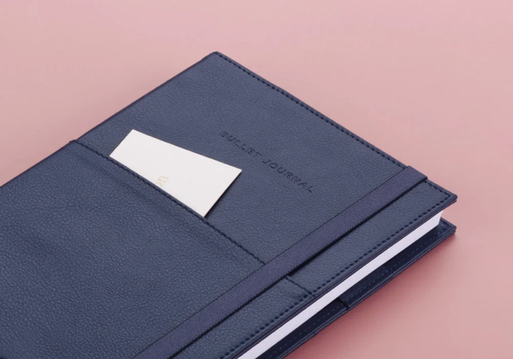 pebble PU cover with pocket
