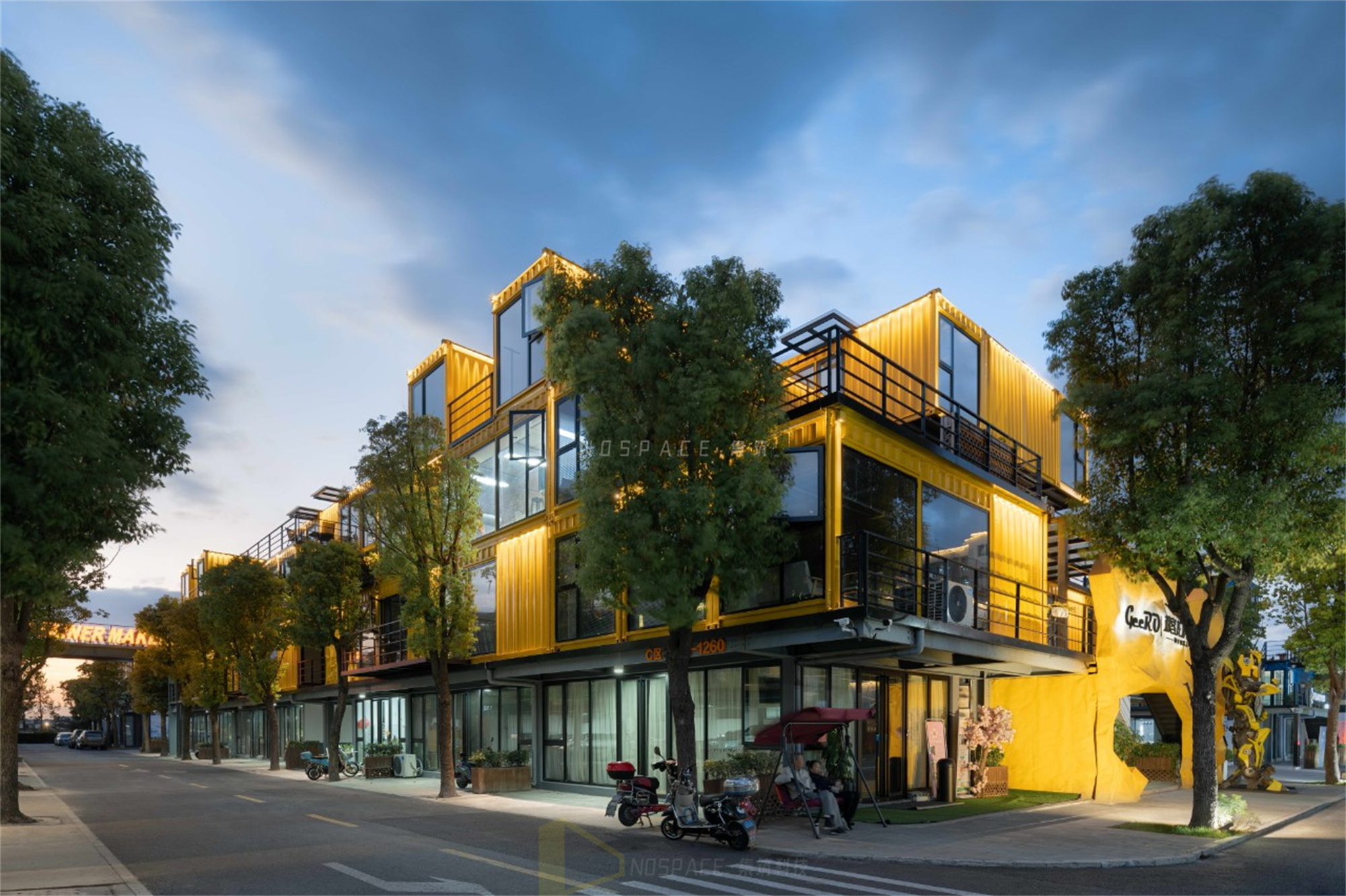 集装箱如何赋予"智慧湾科技创意园"新动力-杭州集筑科技有限公司