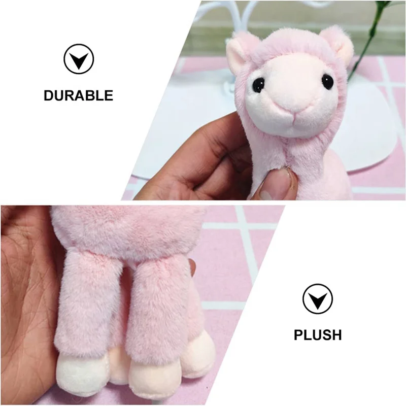 unicorn plush keychain