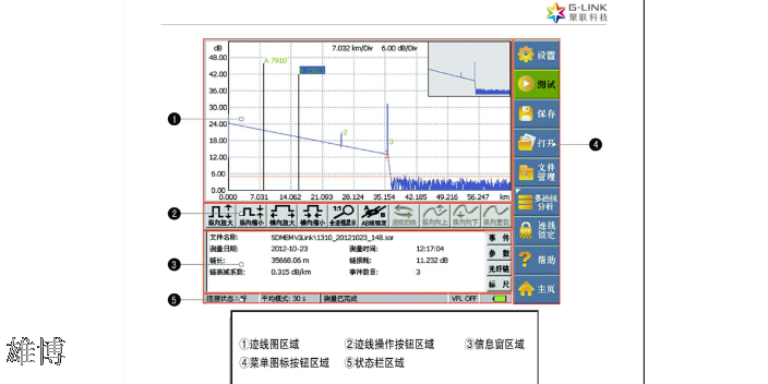 设备感知APP远程控制光缆路由探测仪成都总代