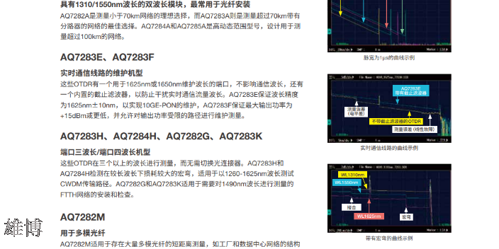 带光缆普查功能OTDR电信代理