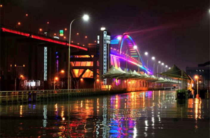 杭州码头夜景照明方案 上海艾徽光电科技供应
