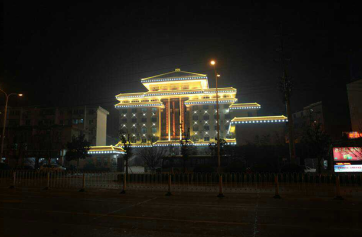 无锡名胜古迹夜景照明设计 上海艾徽光电科技供应;