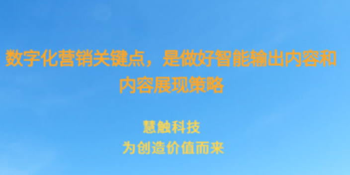 金鳳區整體網絡營銷產品 慧觸信息科技供應