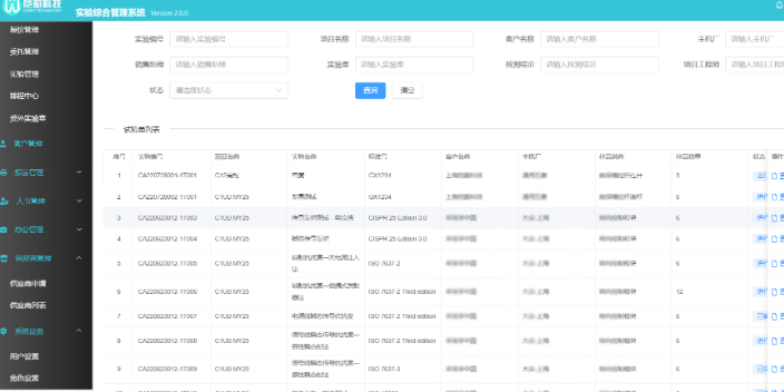 浙江检测公司实验室管理lims管理系统 上海恺蔚科技供应