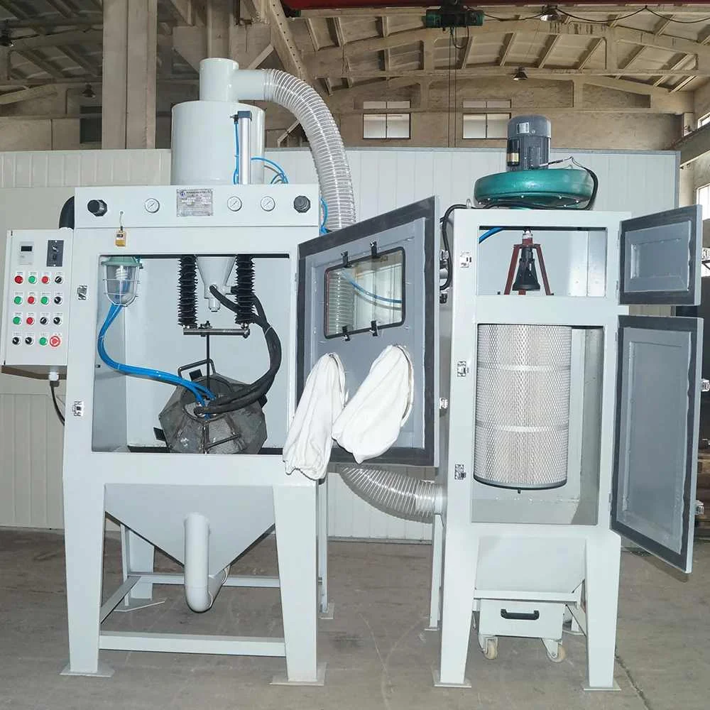 Efficient surface cleaning equipmentsmall parts sandblasting machine