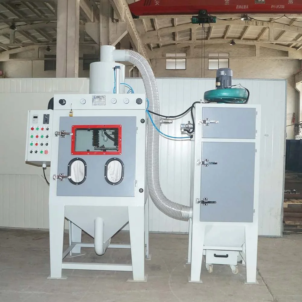 Efficient surface cleaning equipmentsmall parts sandblasting machine