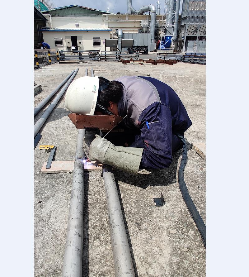壓力管道安裝作業-惠州安鼎機電設備安裝工程有限公司 