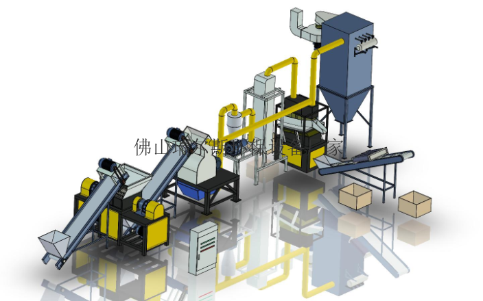 安徽废弃铜铝分离回收设备定制 佛山市瑞尔斯环保设备供应