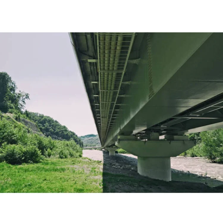 Prefabricated Single Cell Box Girder Footbridge Economic Steel Bridges