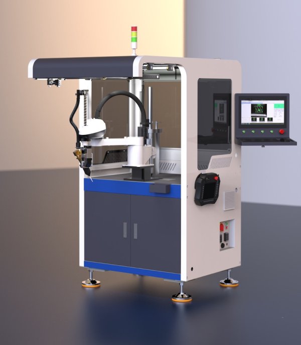 g300-t5 在线机器人5轴皮带式点胶机