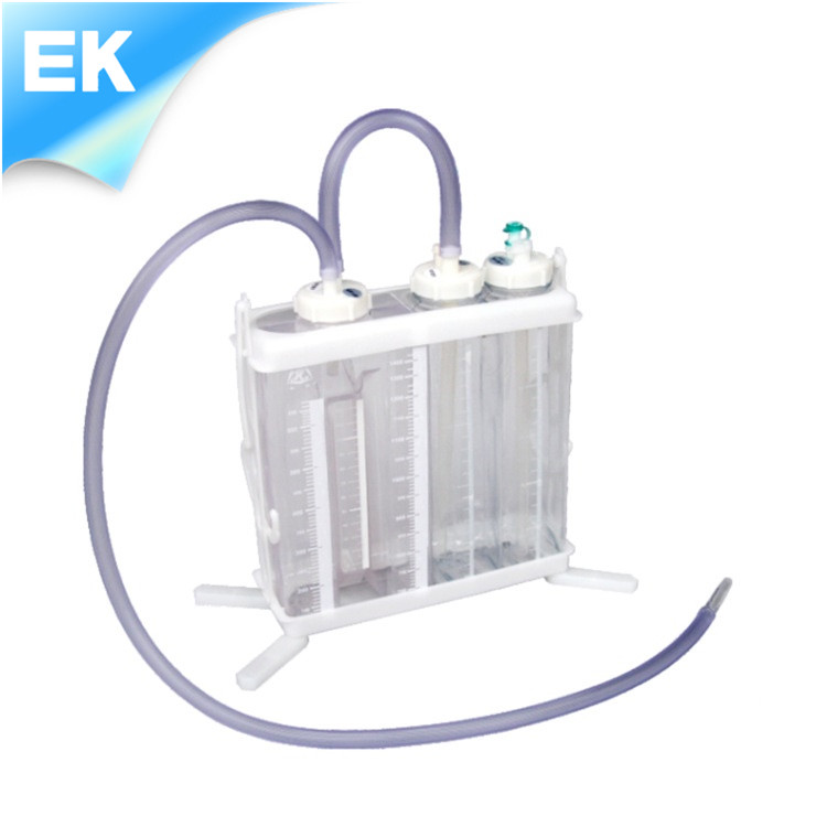 Chest Drainage Bottle Chest Tube Bottle System Supplier