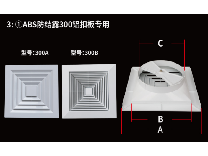 上海雙層ABS風(fēng)口生產(chǎn)設(shè)備 上海市靈耐通風(fēng)設(shè)備供應(yīng);