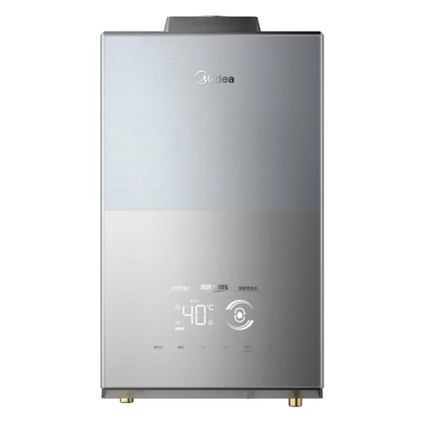 美的（Midea）JSQ30-16HT6 燃氣熱水器 恒溫式 鈦鋼灰 12T 電輔防凍 售價3799