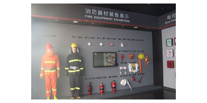 上海消防馆气体灭火器材展示定制 温州智尚科教供应