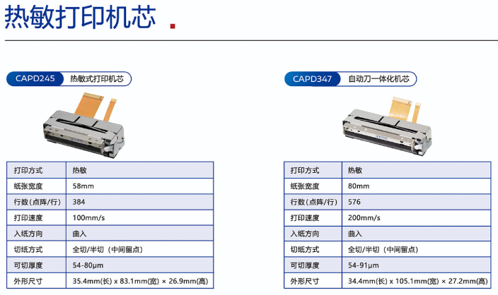 黑龙江汽车行驶记录仪用打印机芯含切刀 服务为先 深圳市银顺达科技供应