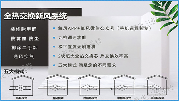 杭州低能耗氧风新风系统口碑推荐,新风系统