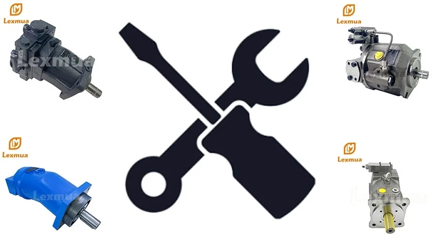 Hydraulic piston pump troubleshooting