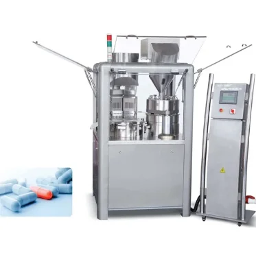 Automatic capsule filling machines