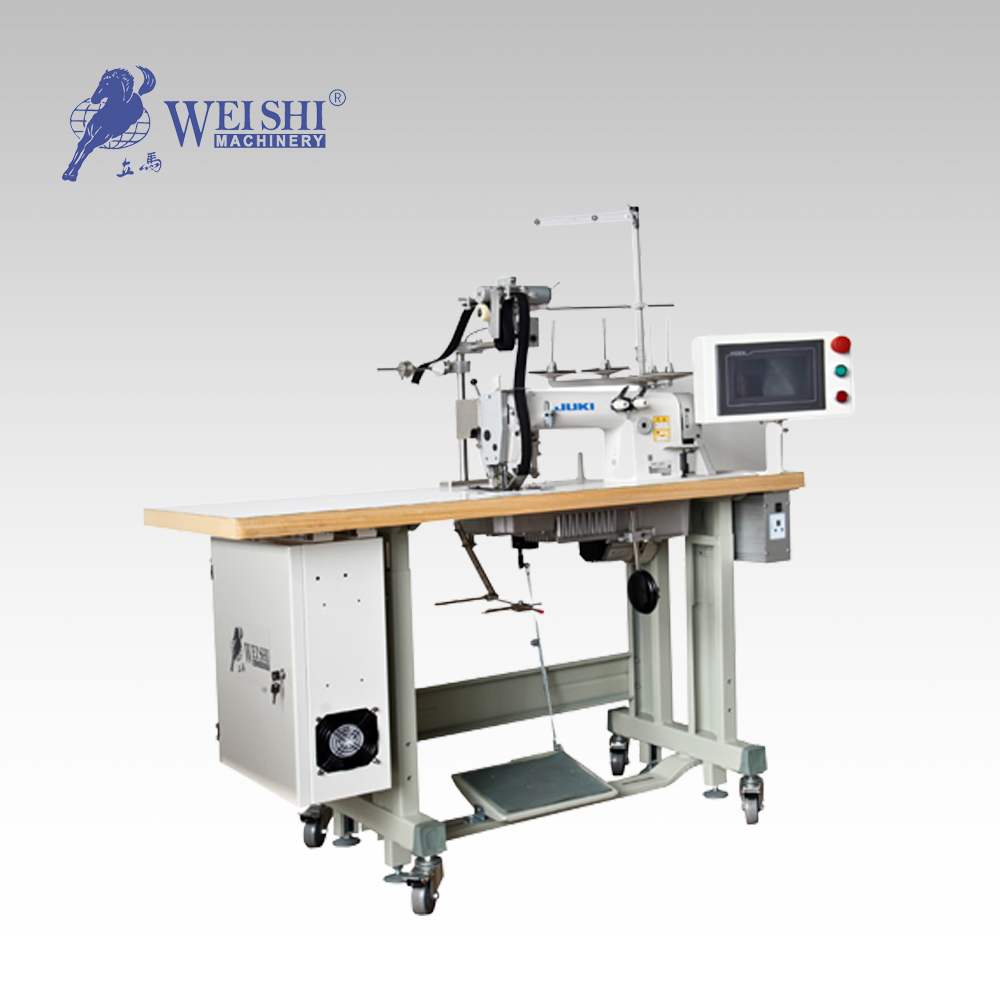 WEISHI High-speed Automatic Button Stitching Machine for sewing clothing in  garment factory 